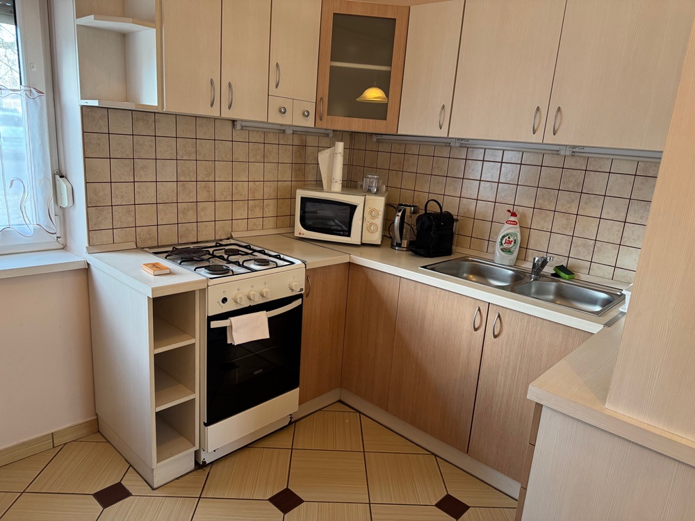 A jól felszerelt konyha és az étkezősarok